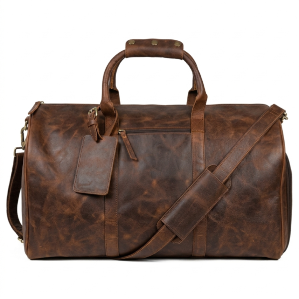 Leather Duffel Bag