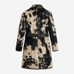 pony hair trench coat