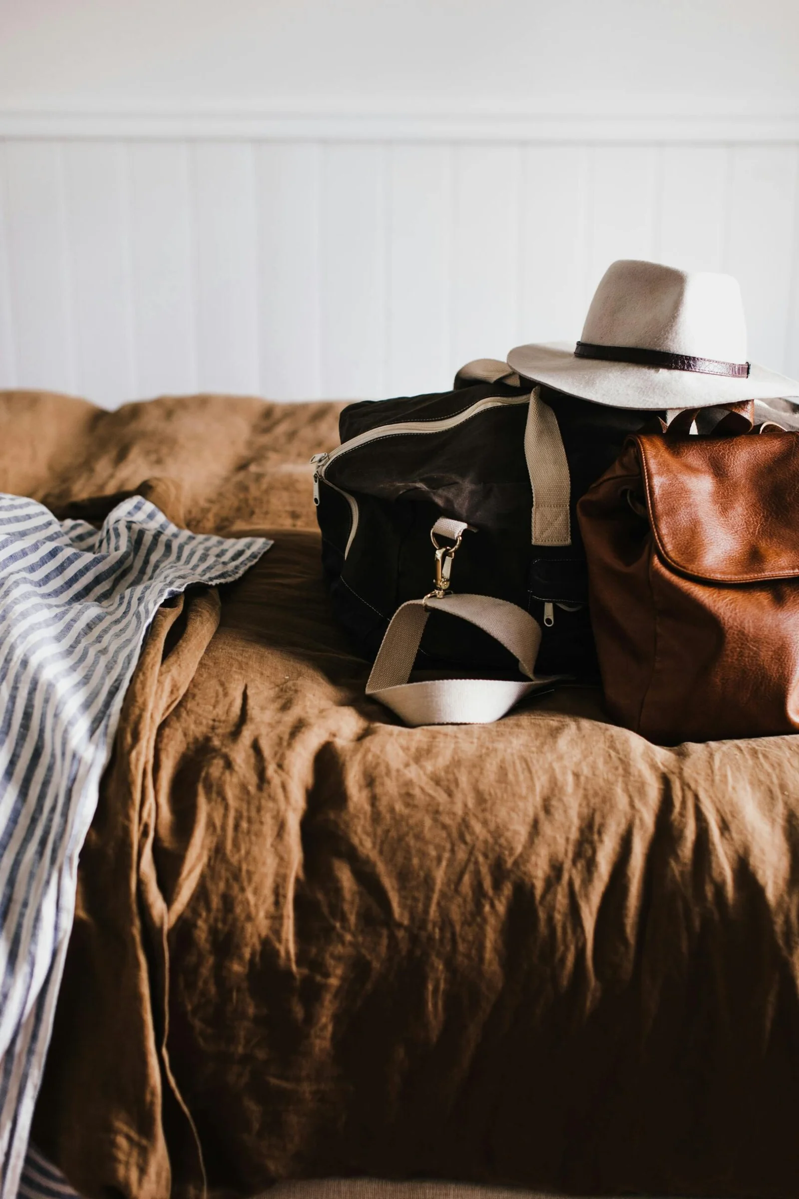 Leather Duffle Bag